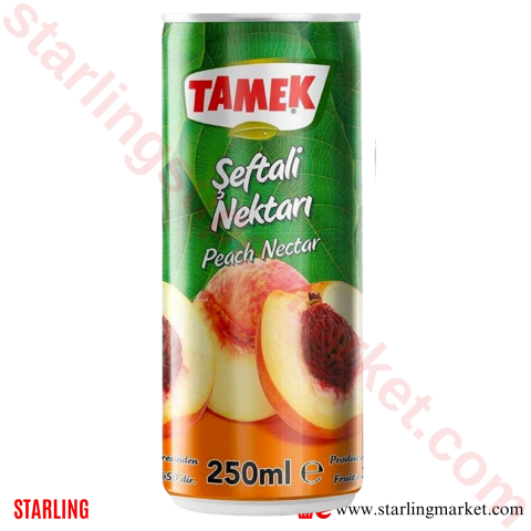 TAMEK MEYVE SUYU SEFTALI NEKTARI KUTU 250 ML