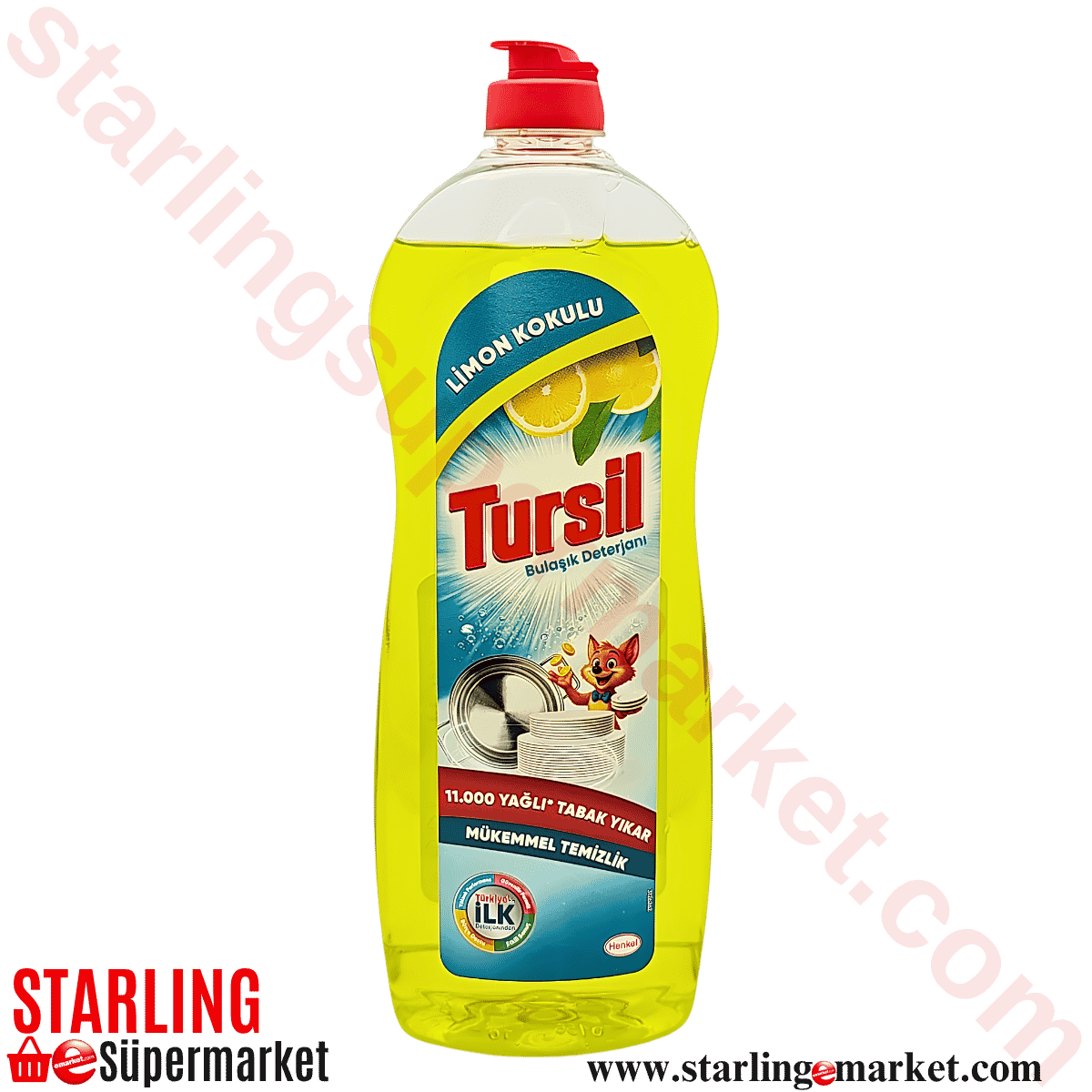 TURSIL BULASIK DETERJANI LIMON 750 ML