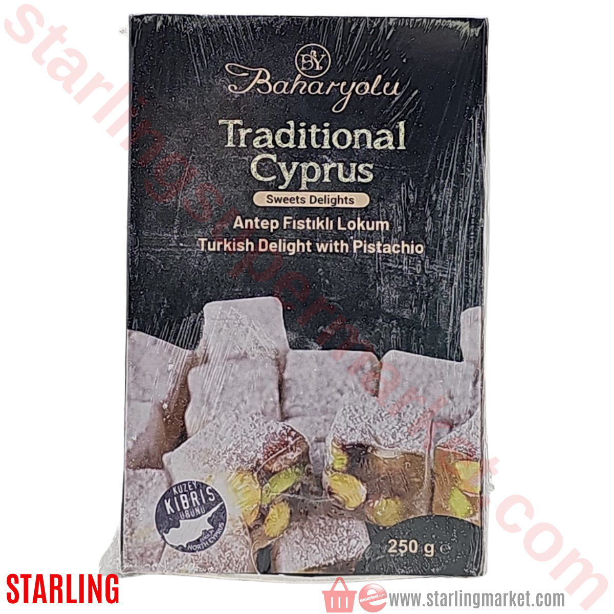 BAHARYOLU ANTEP FISTIKLI LOKUM 250 G