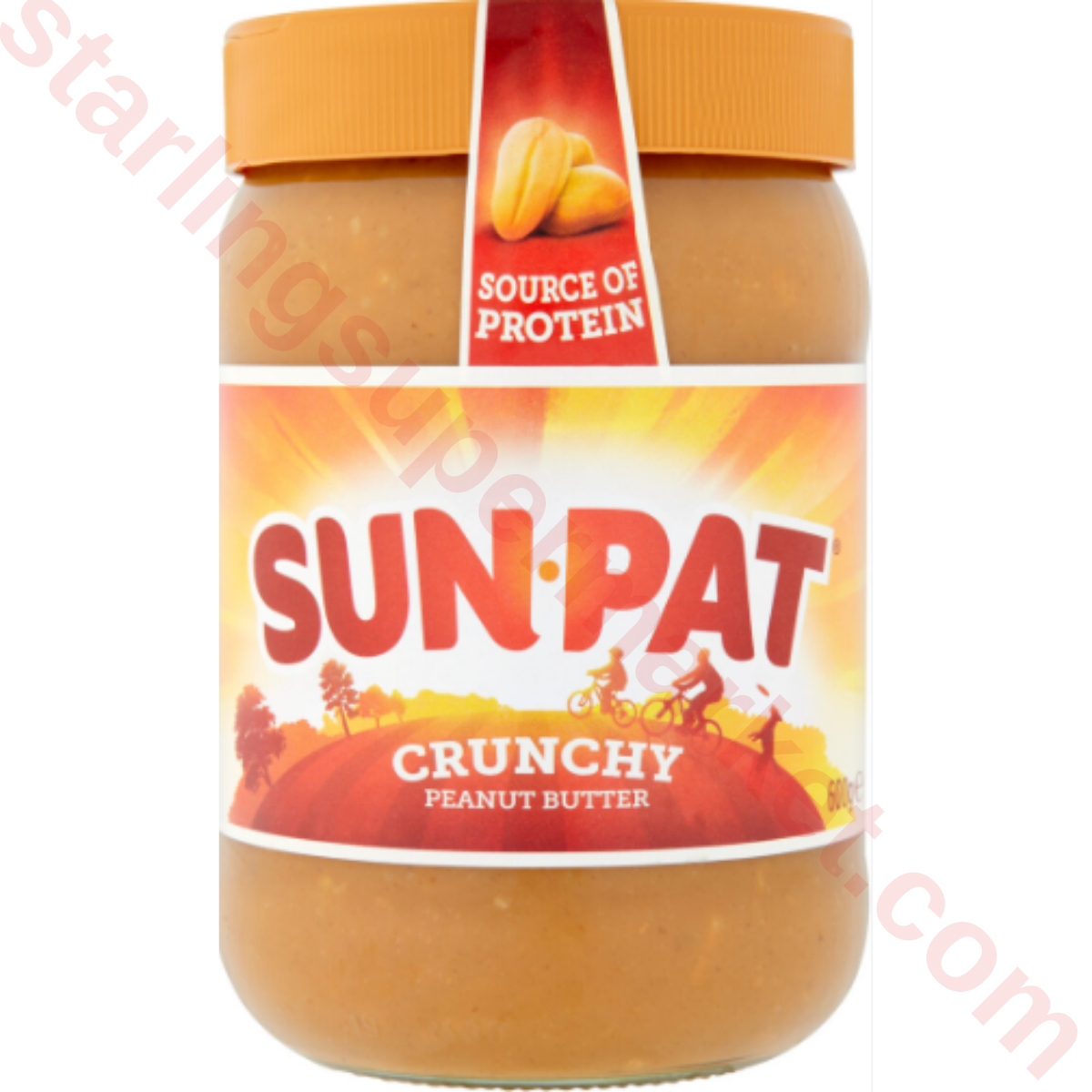 SUNPAT PEANUT BUTTER CRUNCHY 570 G