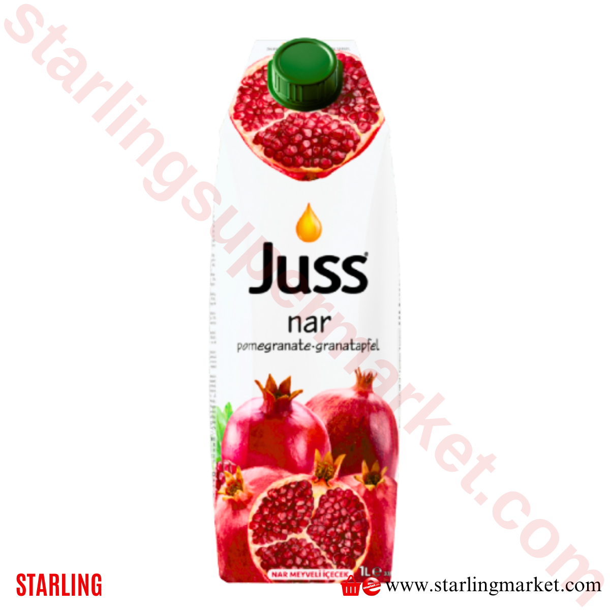 JUSS MEYVE SUYU NAR NEKTARI 1 LT