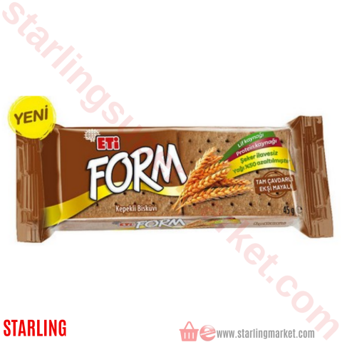 ETI FORM KEPEKLI BISKUVI EKSI MAYALI 45 G