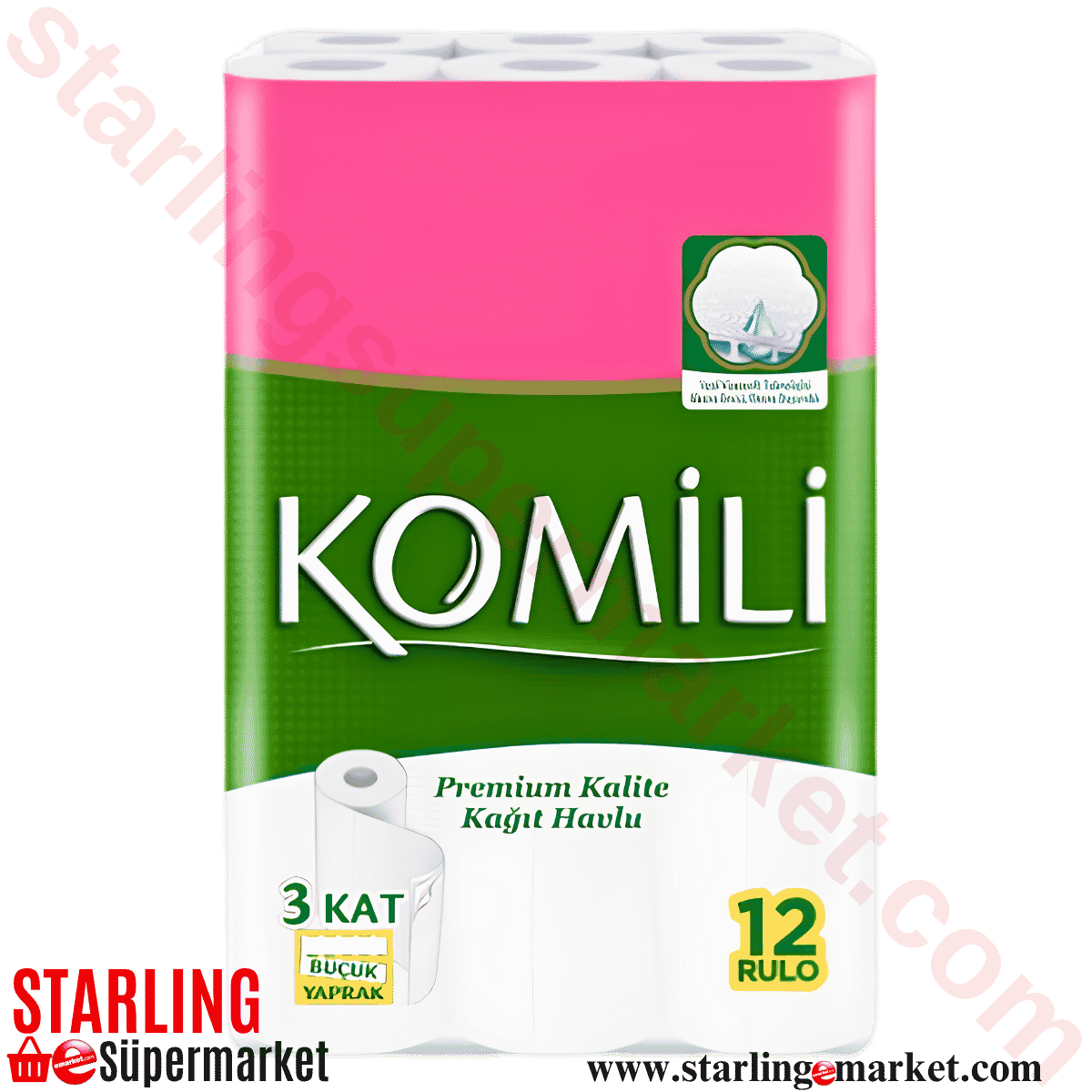 KOMILI KAGIT HAVLU 12 LI