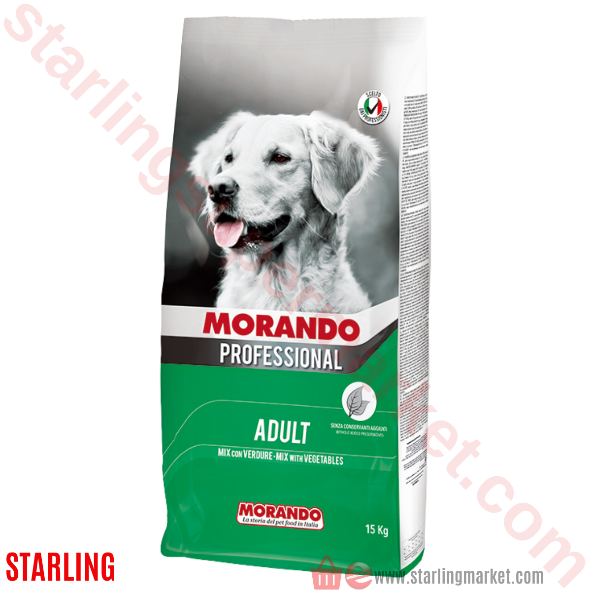 MIGLIORCANE KOPEK MAMASI KURU PROFES. SEBZEL 15 KG