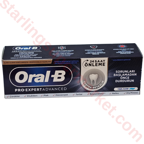 ORAL B DIS MACUNU PRO EXP ESKTRA BEYAZLIK 75 ML
