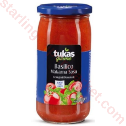 TUKAS BASILICO MAKARNA SOSU 360 G