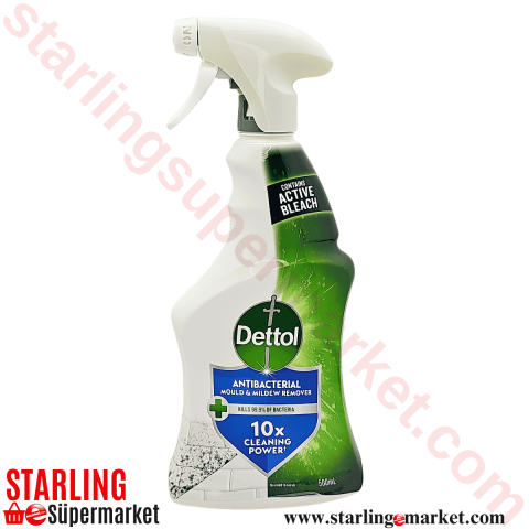 DETTOL ANTIBACTERIAL MOULD&MILDEW SPREY 500 ML