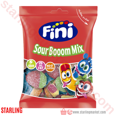 FINI JELLY SOUR BOOOM MIX 90 G