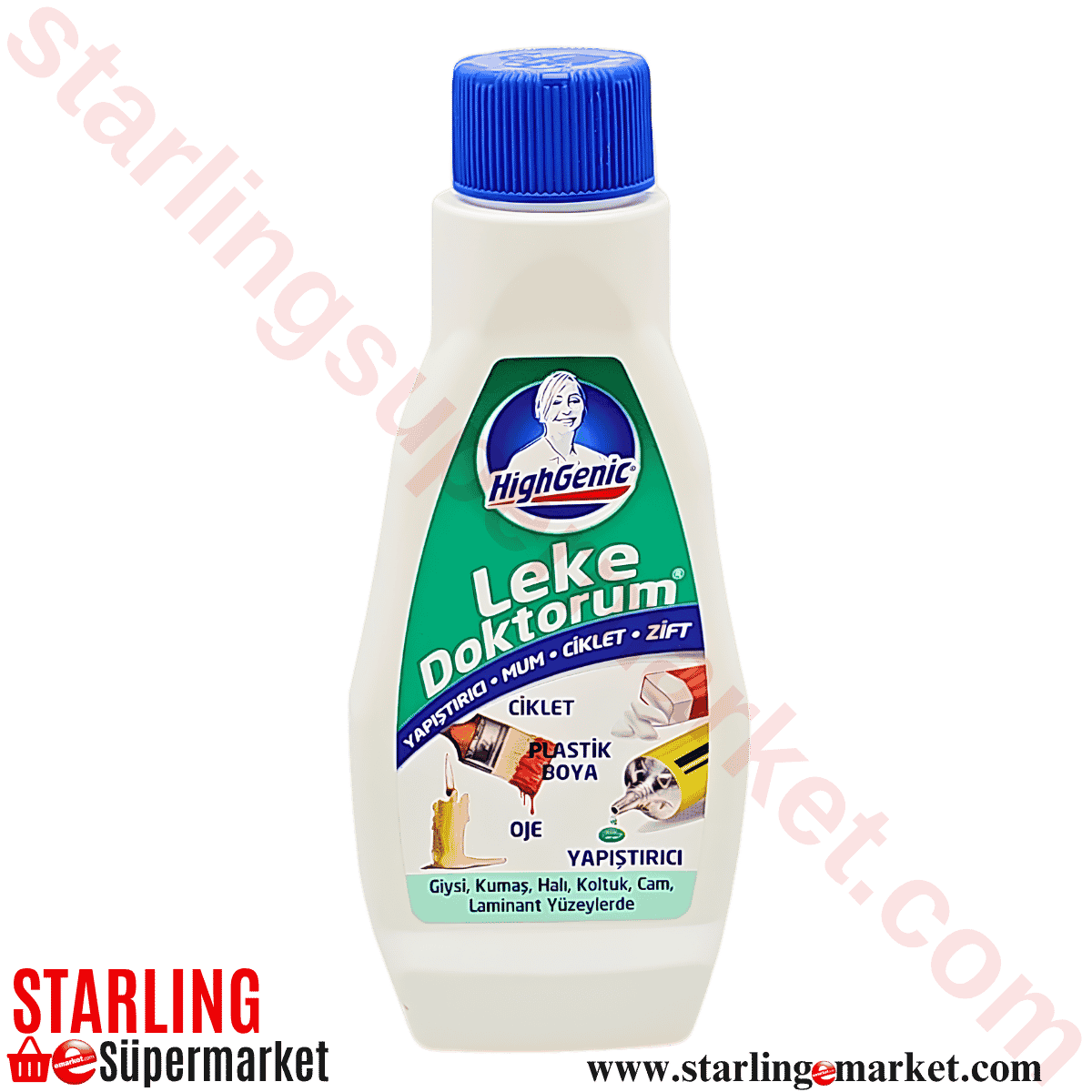 Highgenic Yapıştırıcı-Sakız-Mum Leke Çıkarıcı 200 ml