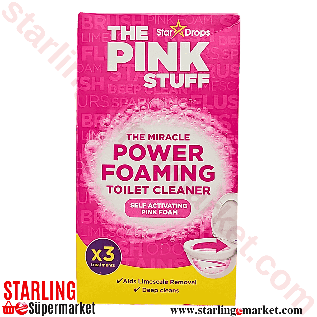Pink WC Foaming 3 X 100 g