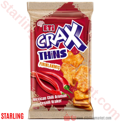 ETI CRAX CUBUK THINS MEXICAN CHILI 35 G