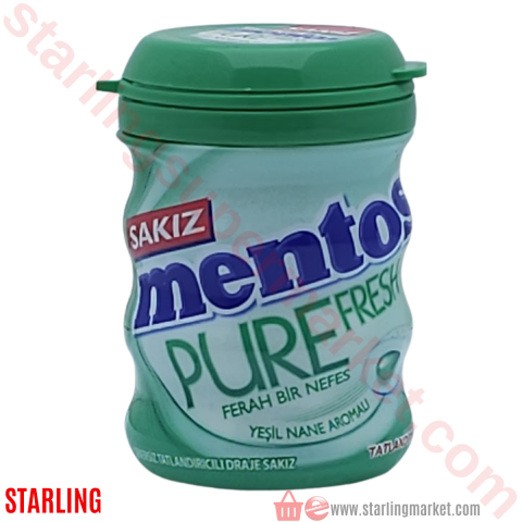 MENTOS SAKIZ 30P YESIL NANE