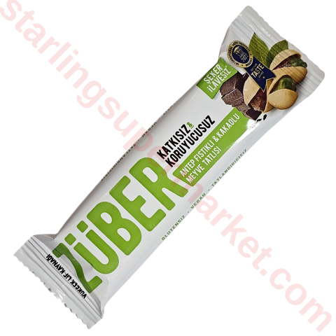 ZUBER BAR ANTEP FISTIKLI-KAKAOULU 40 G