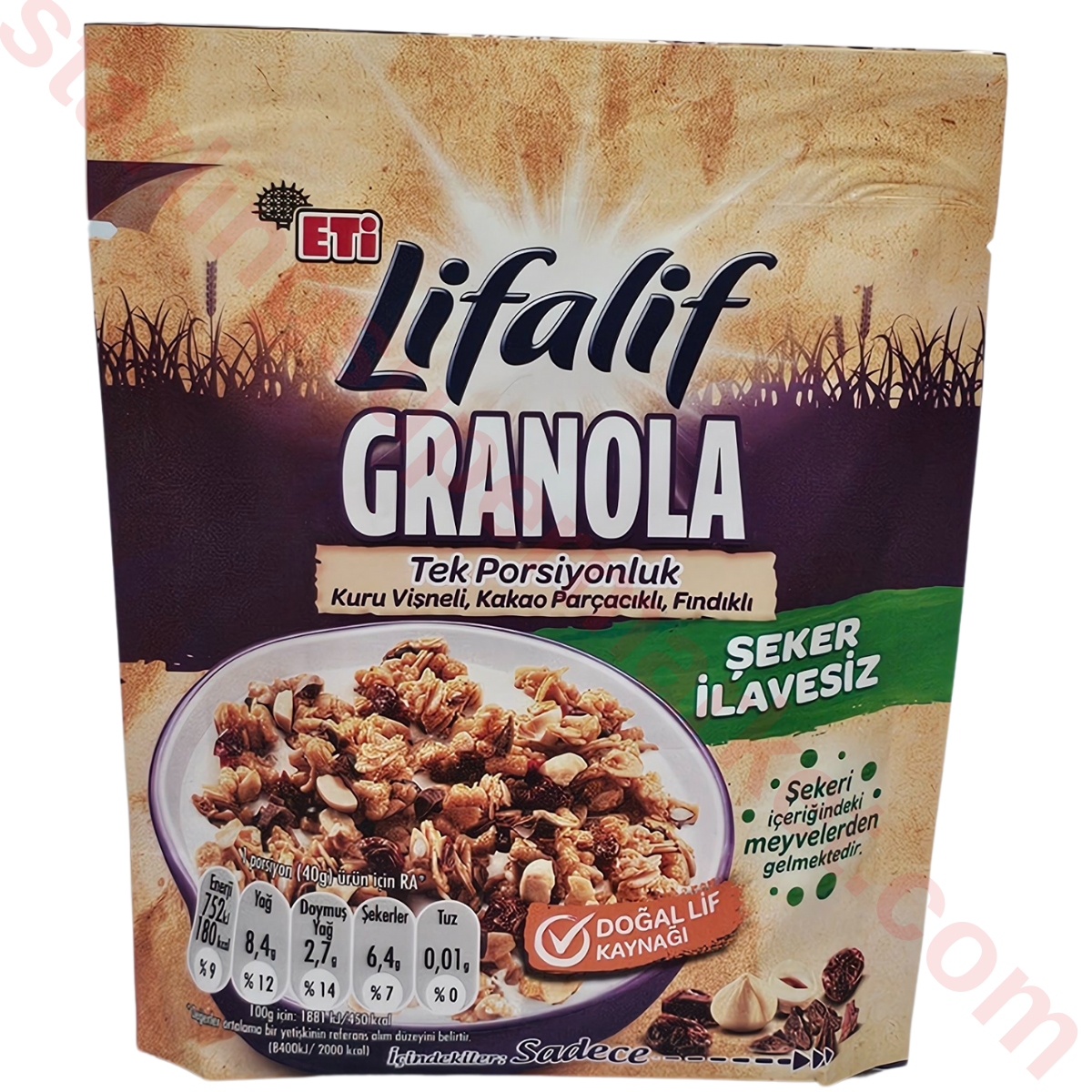 ETI LIFALIF GRANOLA VISNE-KAKAO-FINDIK 40 G