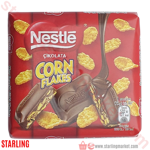 NESTLE CIKOLATA SUTLU CORNFLAKES KARE 60 G