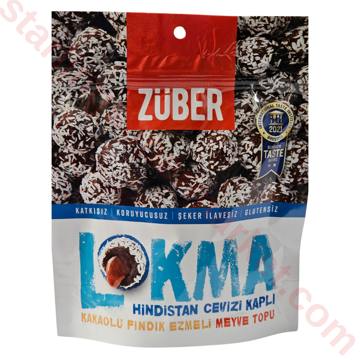 ZUBER LOKMA H.CEVIZI-KAKAOULU MEYVE TOPU 96 G