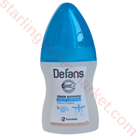 DEFANS SU BAZLI LOSYON YAGSIZ 100 ML