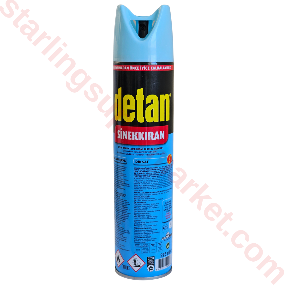 DETAN SINEKKIRAN SPREY KOKUSUZ 275 ML