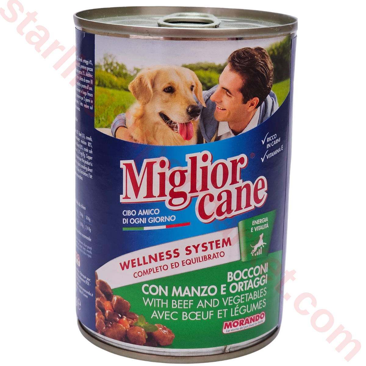 MIGLIORCANE KOPEK MAMASI ISLAK ET-SEBZE BOC 405 G