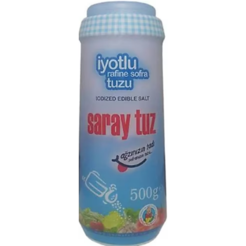 SARAY TUZ IYOTLU TUZLUKLU 500 G