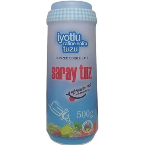 SARAY TUZ IYOTLU TUZLUKLU 500 G