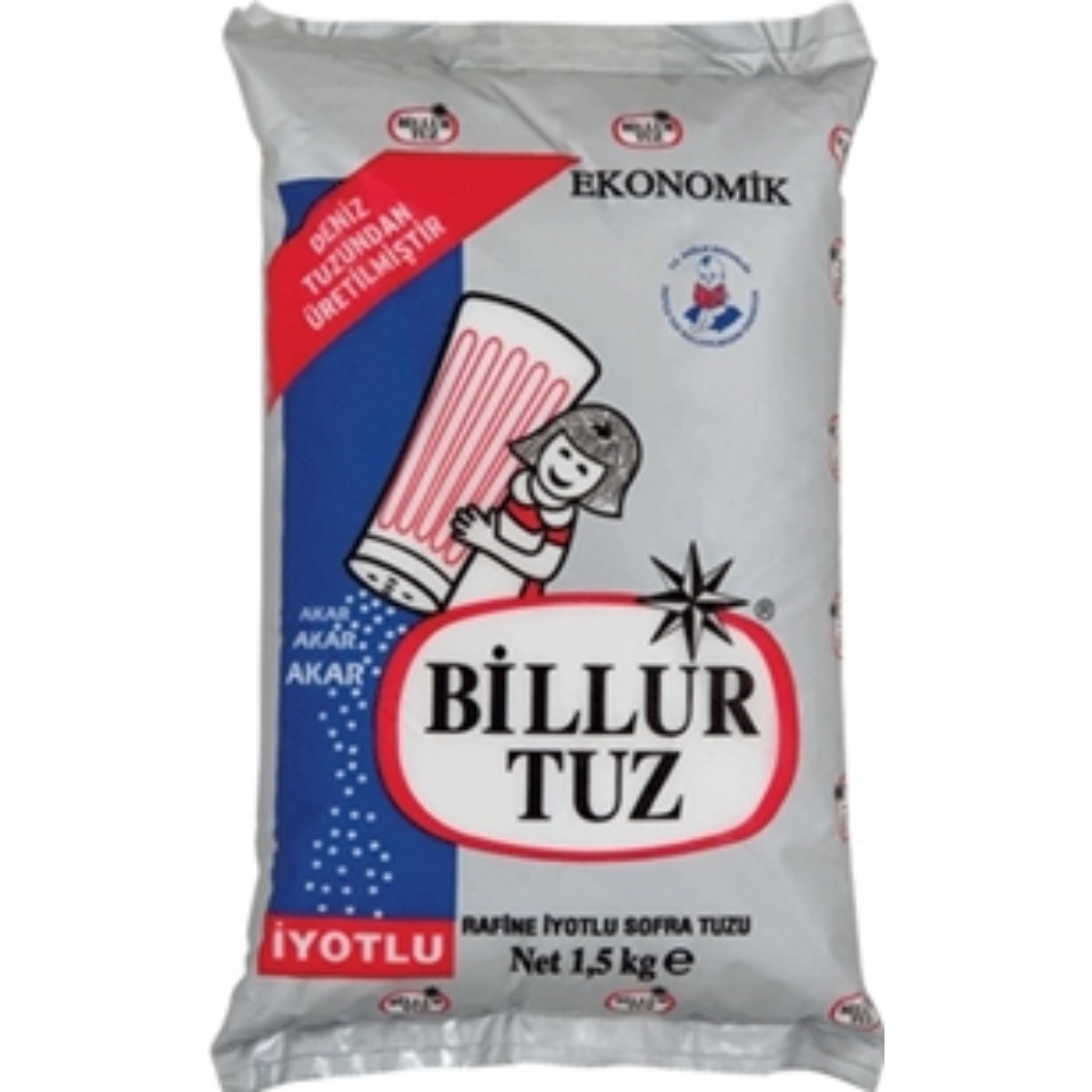 BILLUR TUZ IYOTLU POSET 1500 G