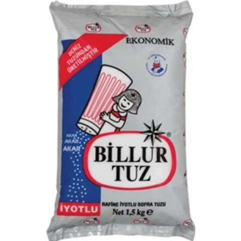 BILLUR TUZ IYOTLU POSET 1500 G