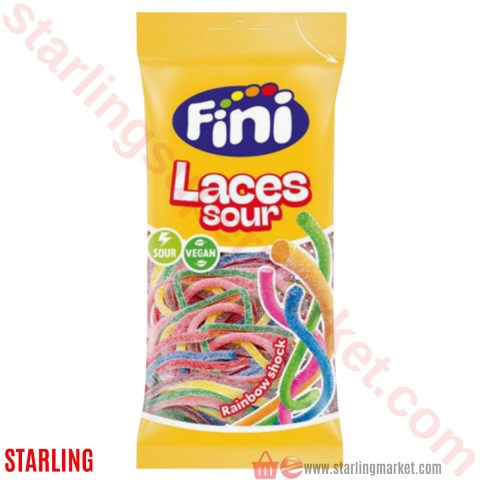 FINI JELLY SOUR LACES 90 G