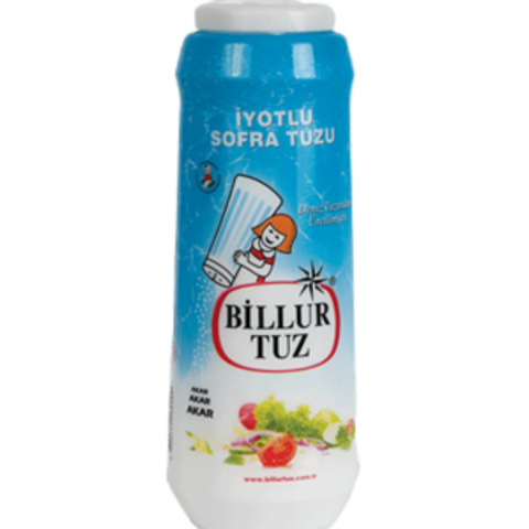 BILLUR TUZ IYOTLU PLASTIK 500 G