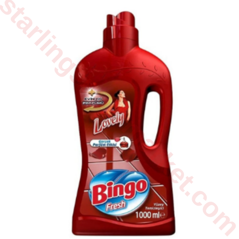 BINGO FRESH YUZEY TEMIZLEYICI LOVELY 1000 ML