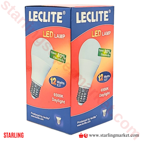 LECLITE AMPUL LED A60 12W E27 6500K
