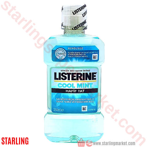 LISTERINE AGIZ SUYU ZERO HAFIF NANE 250 ML