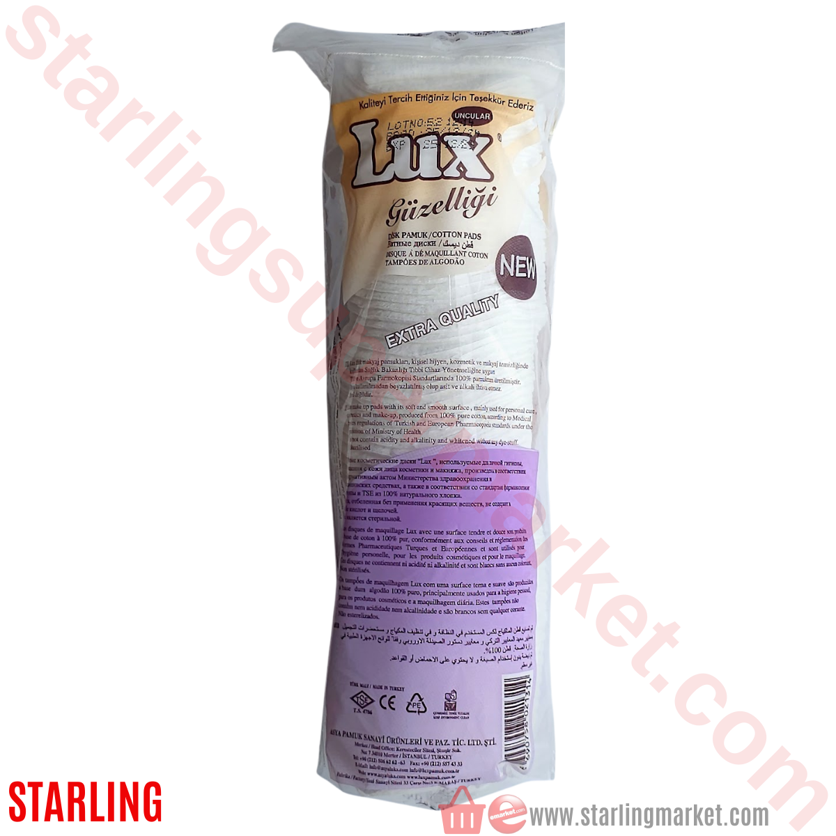 LUX MAKYAJ PAMUK DISK 70 LI