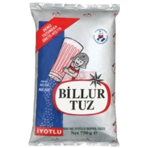 BILLUR TUZ IYOTLU POSET 750 G