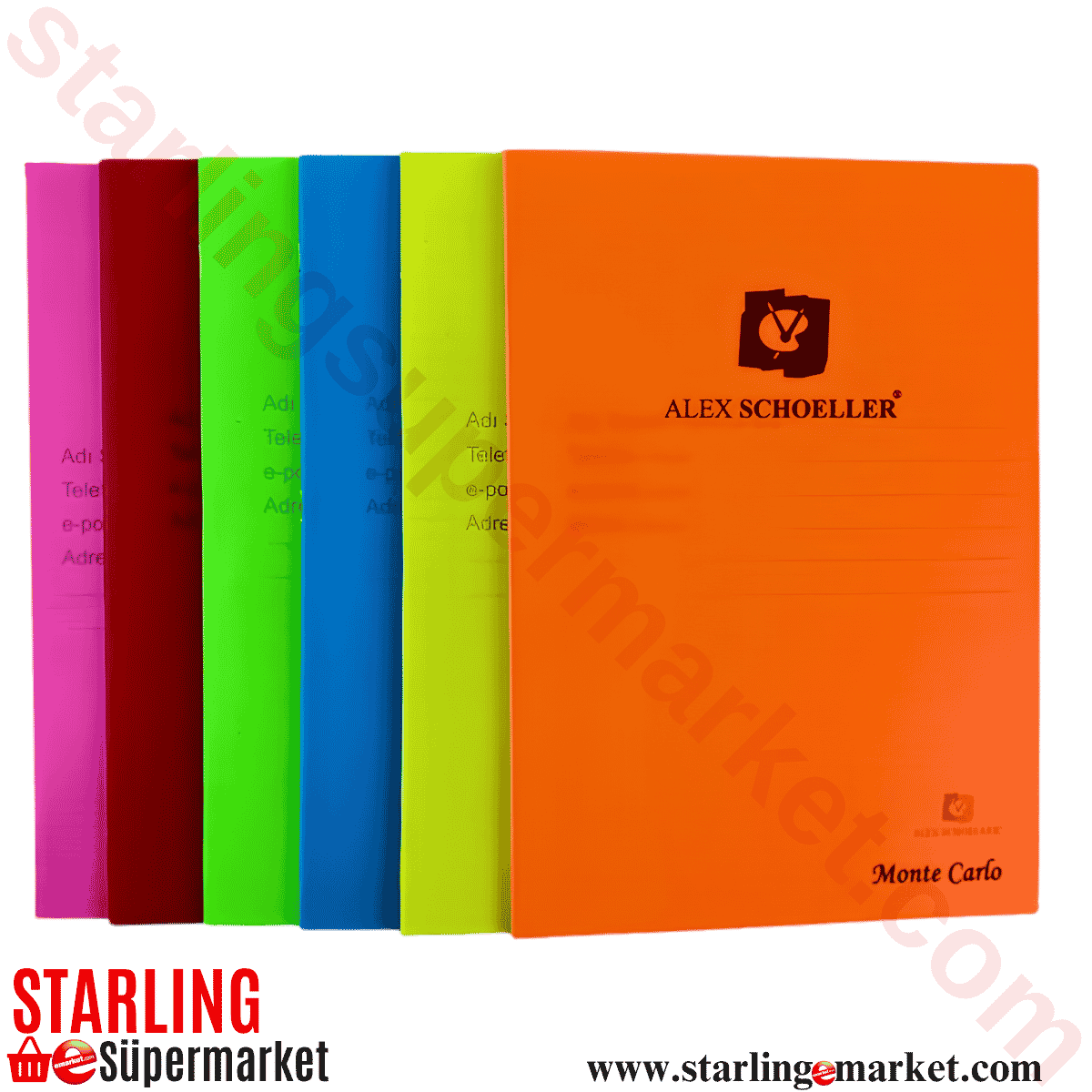 ALEX A4 60 YAPRAK KARELI DEFTER