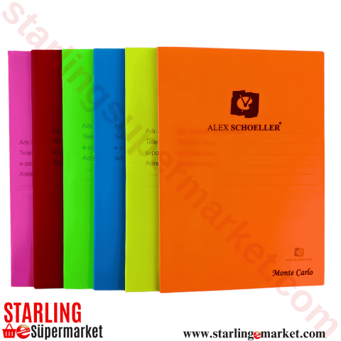 ALEX A4 60 YAPRAK KARELI DEFTER