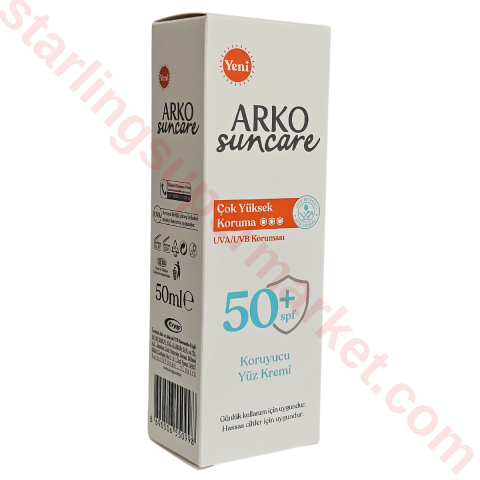 ARKO SUNCARE KORUYUCU YUZ KREMI SPF50+ 50 ML