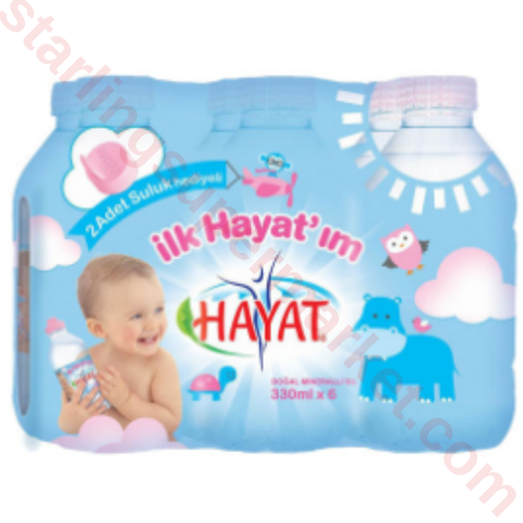 HAYAT SU BABY 330 ML 6 LI