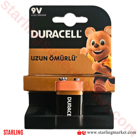 DURACELL 9 V PIL MN1604