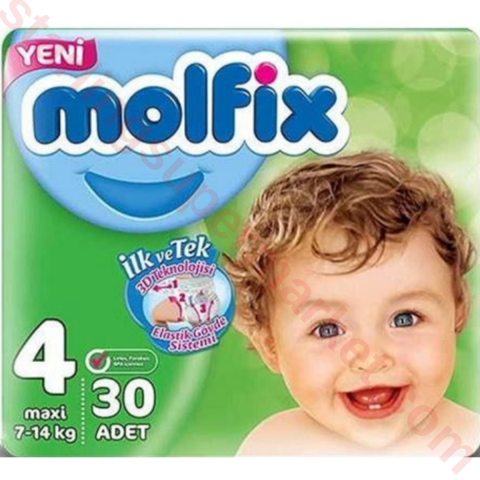MOLFIX 3D BEBEK BEZI MAXI NO:4 7-14 KG