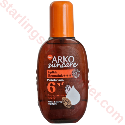 ARKO SUNCARE BRONZLASTIRICI SPREY SPF6 220 ML