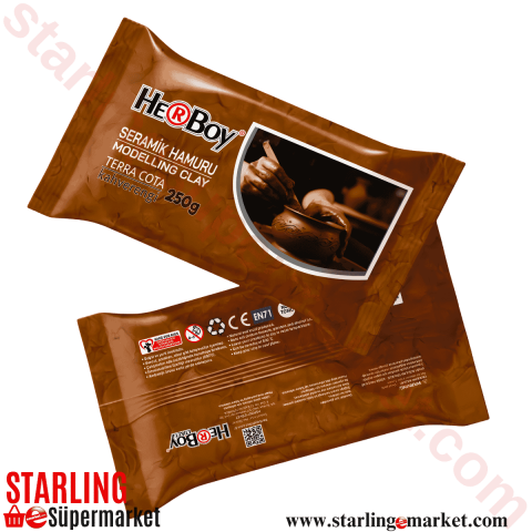 HERBOY SERAMIK HAMURU 250 G BEYAZ