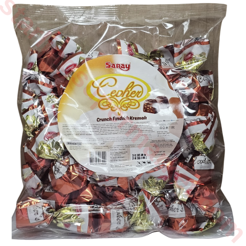 SARAY CEVHER CRUNCH FINDIKLI KREMALI 500 G