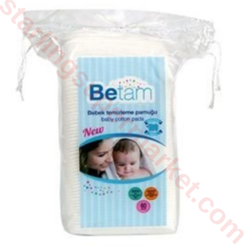 BETAM BEBEK TEMIZLEME PAMUGU 60 LI
