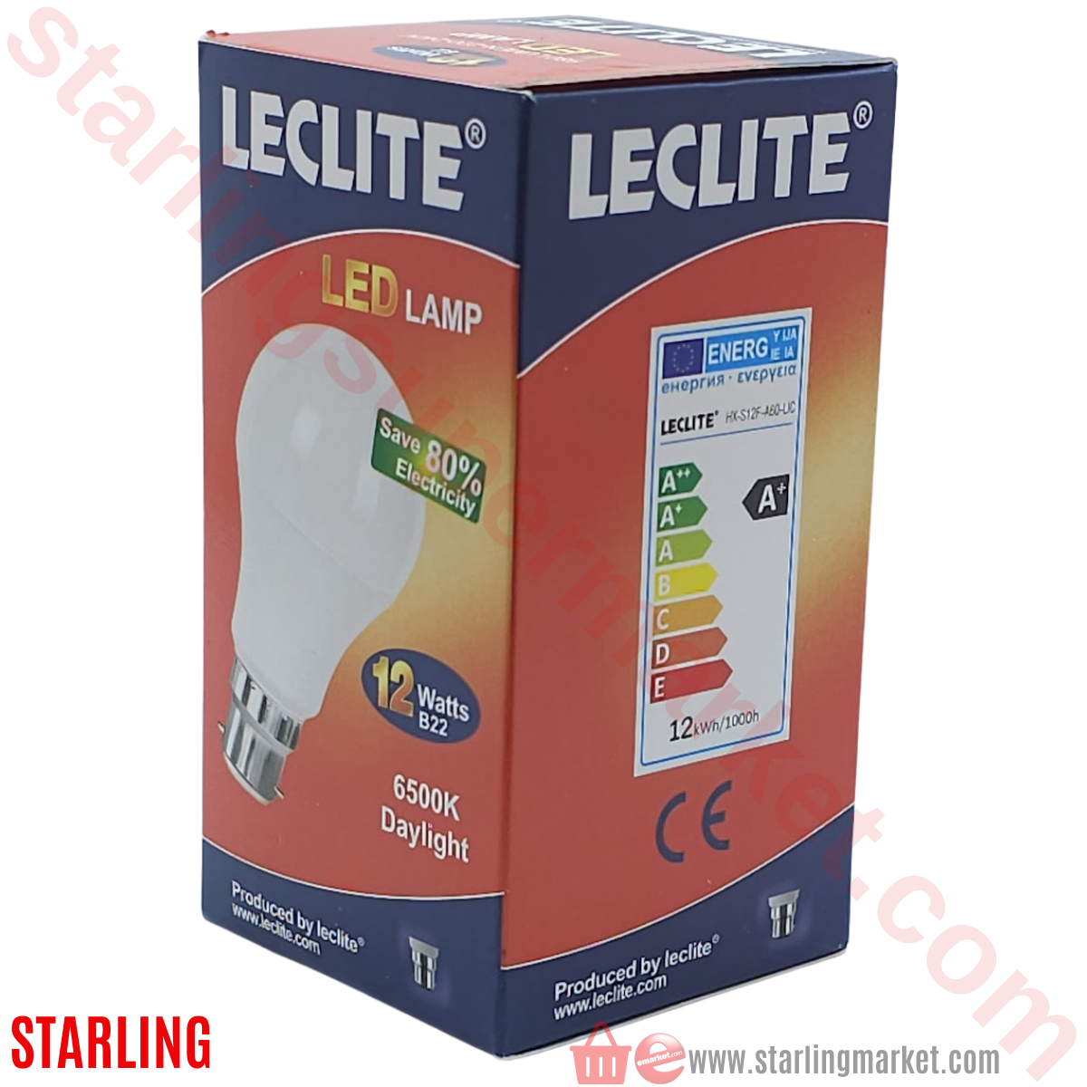 LECLITE AMPUL LED 12W B22 6500K