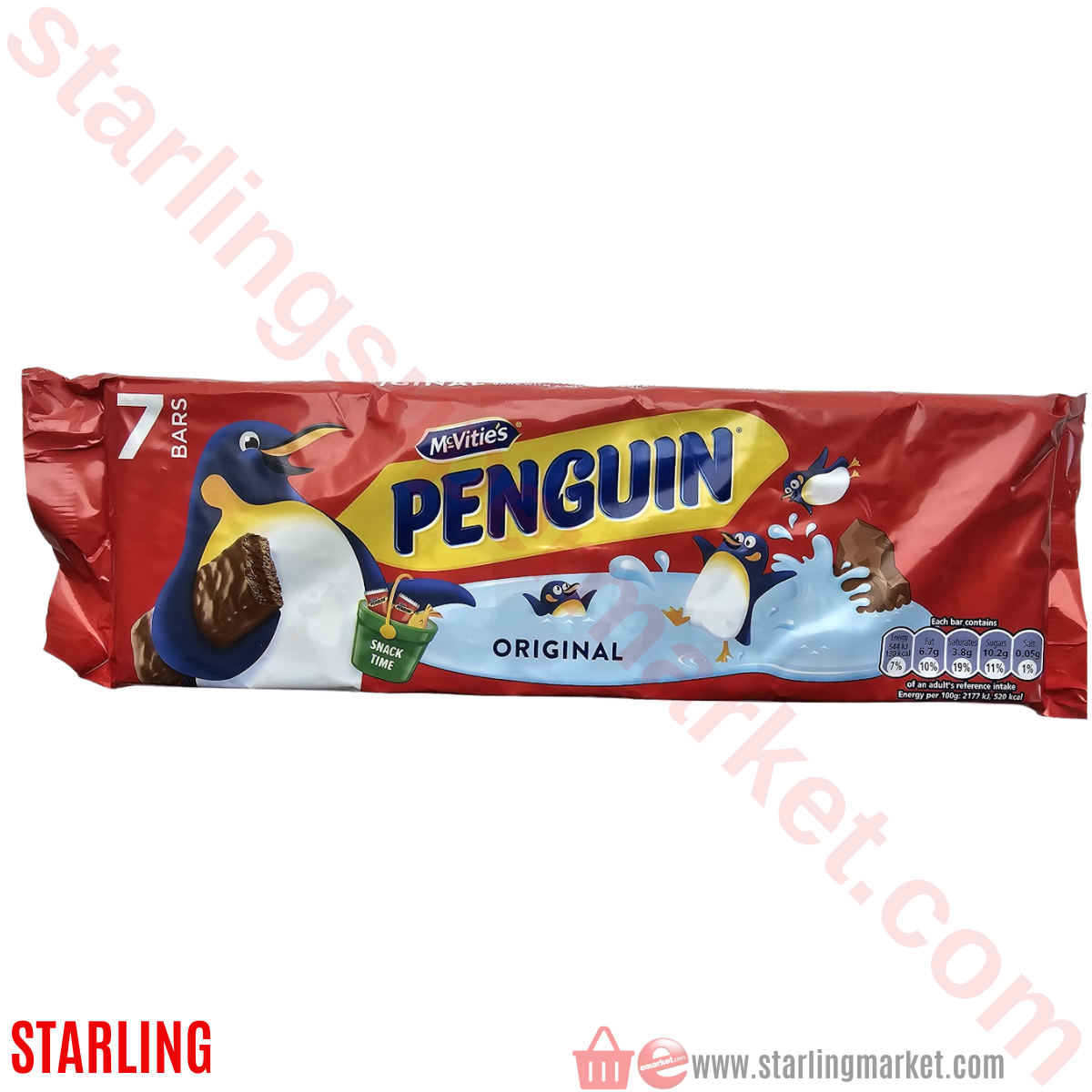 MCVITIES BISKUVI PENGUIN 7 LI 172 G