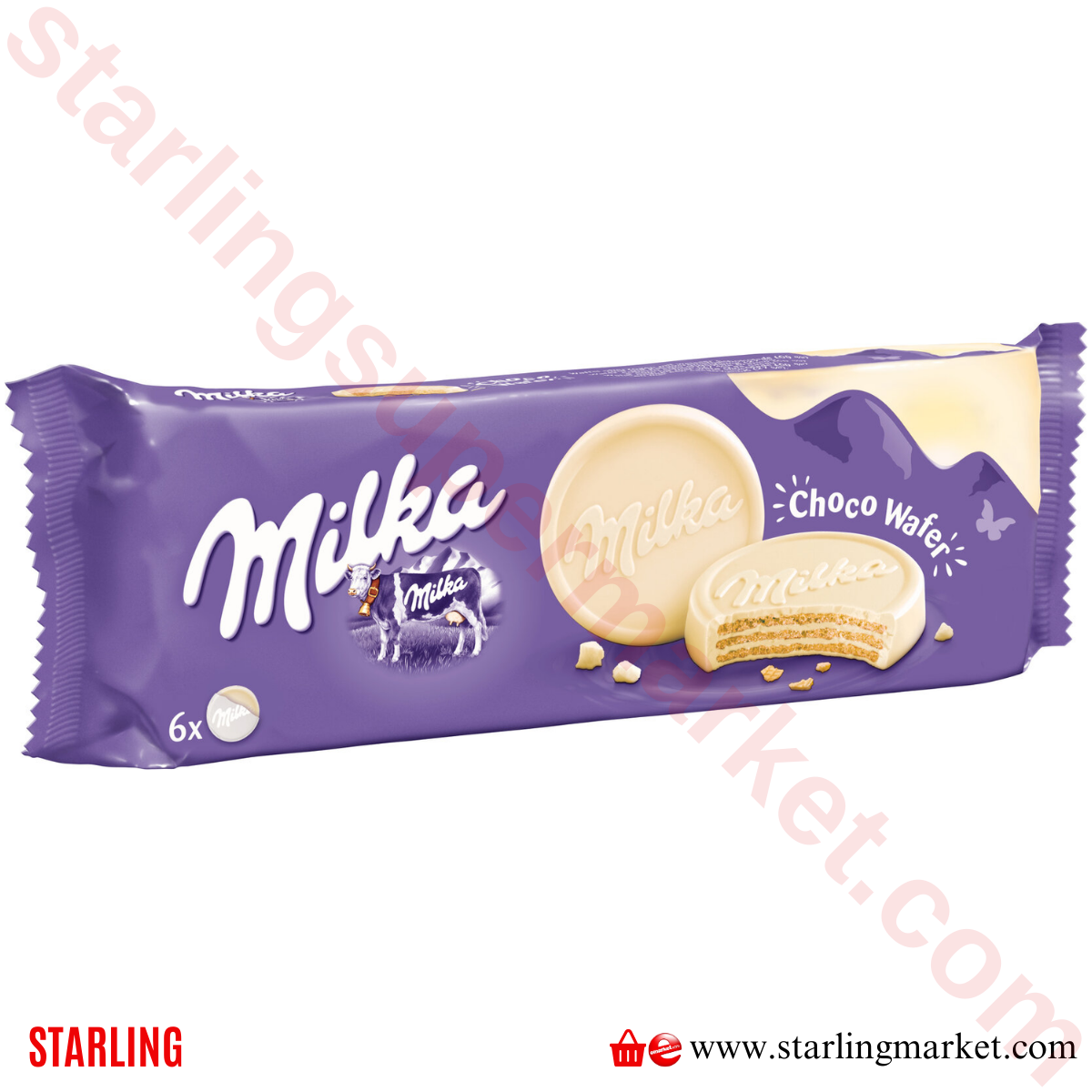 MILKA BISKUVI WHITE WAFER 180 G