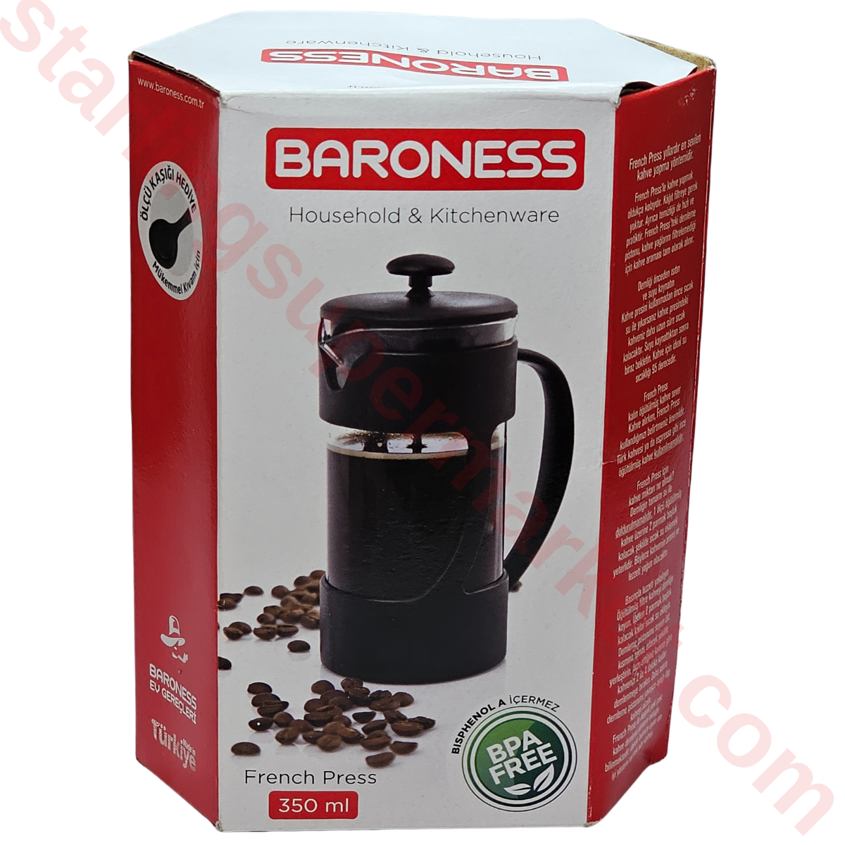 BRNS FRENCH PRESS 21897 350 ML
