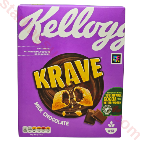 KELLOGS KRAVE MILK CHOCOLATE 410 G