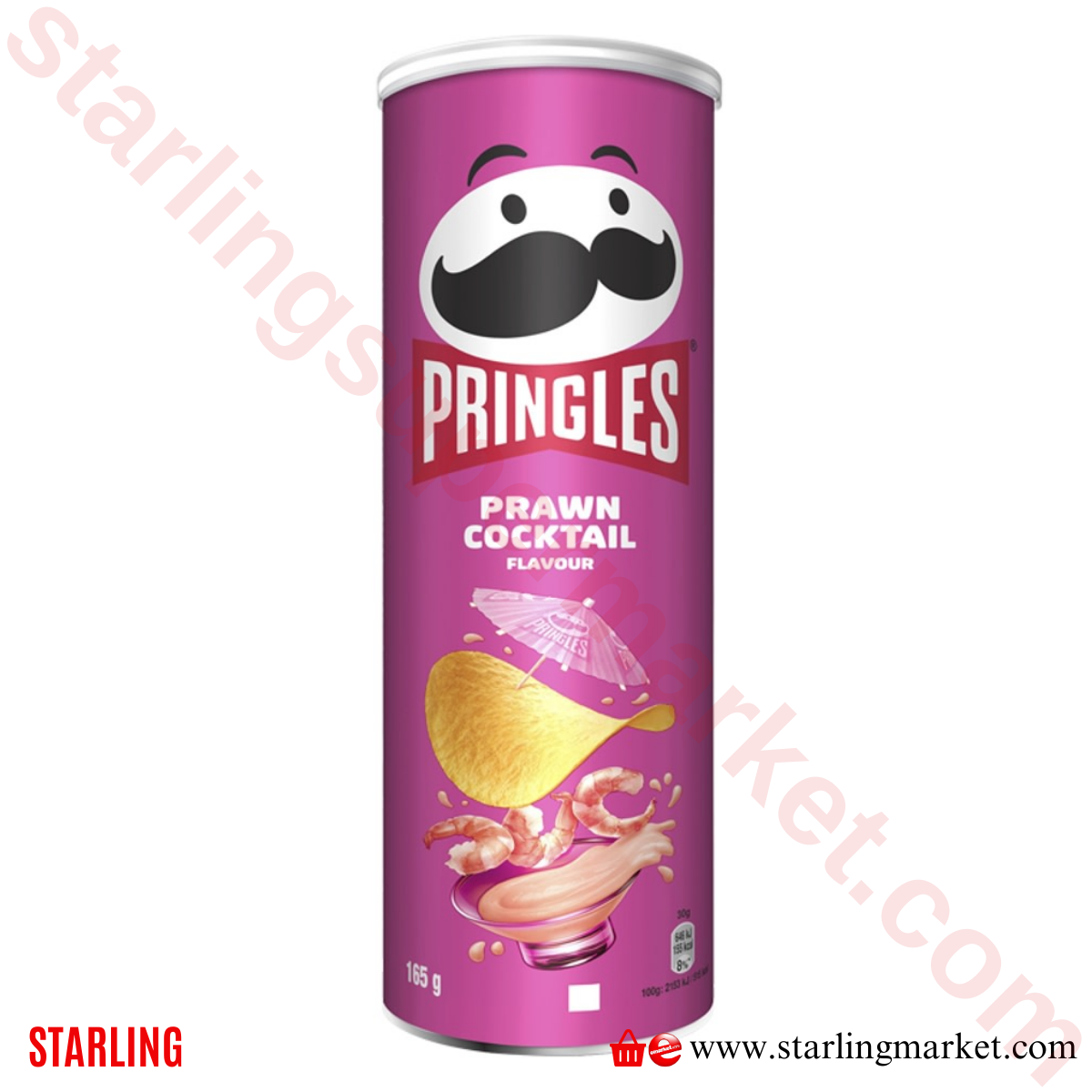 PRINGLES PRAWN COCKTAIL 165 G